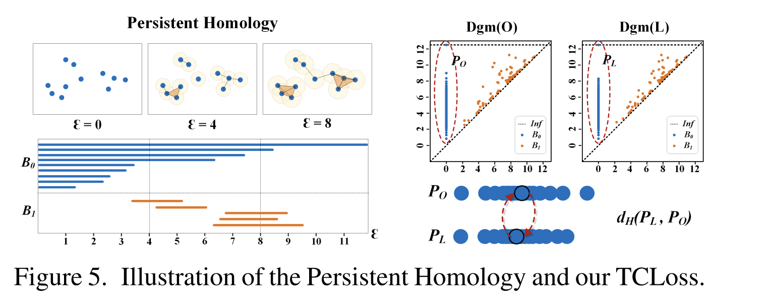 Persistent Homology and TCLoss